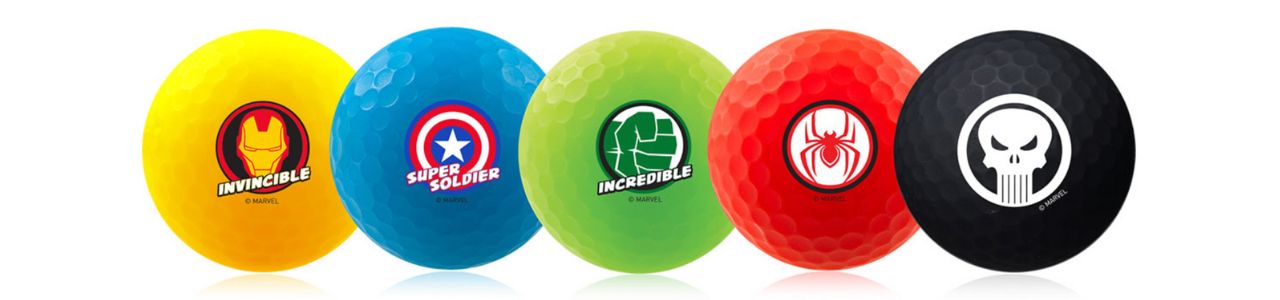 Marvel Golf Balls